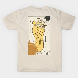 Foot Reading - Oddball Aussie Podcast T-Shirt